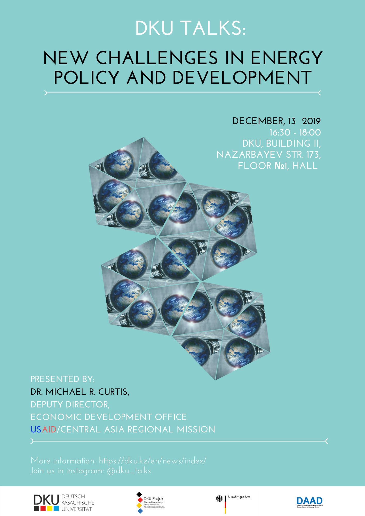 DKU Talks «New challenges in energy policy and development»