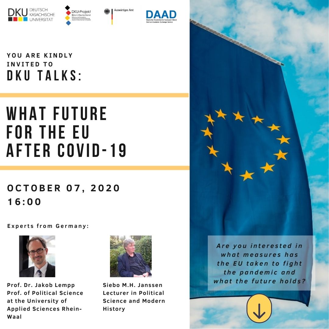 DKU Talks «What future for the EU after Covid-19?»